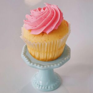 Pink Vanilla Cupcake