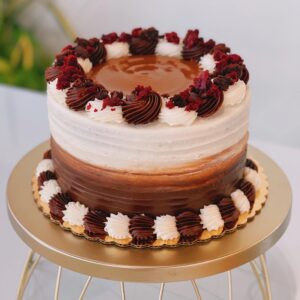 Brownie Red Velvet Cake